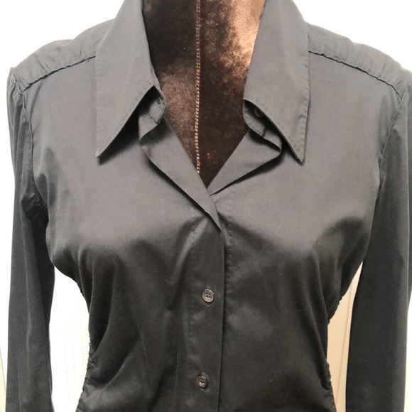 Gucci Black Long Sleeve Button Down Shirt 42 - Picture 2 of 15